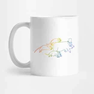 Don't Panic: Organize! (Rainbow Version 2) Mug